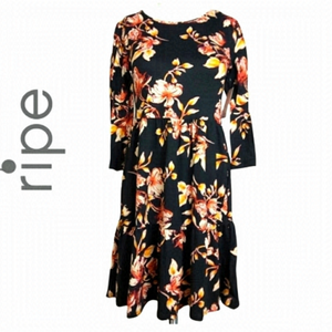 Nwt ripe floral dress‎